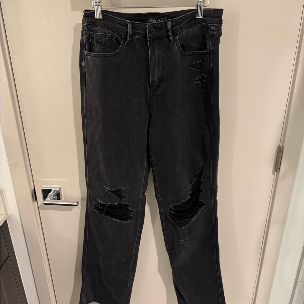 Judy Blue Charcoal Denim Jeans